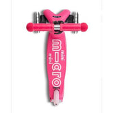 Patineta Micro Lujo Compacto Led Rosado